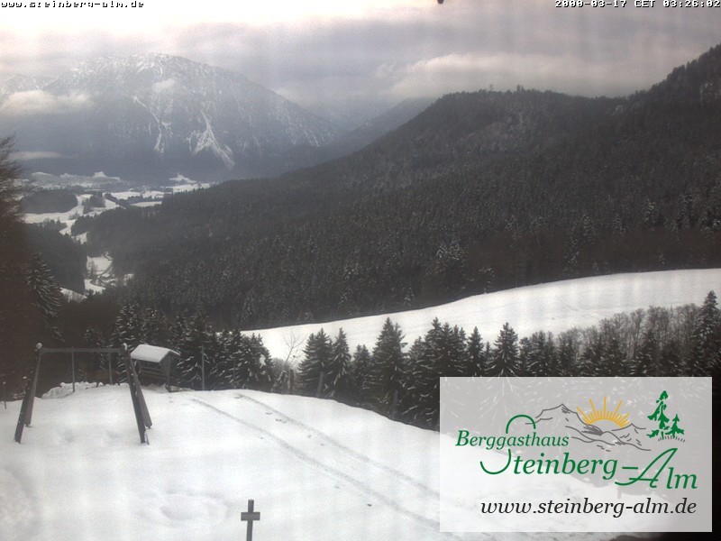 Archiv Foto Webcam Ruhpolding: Steinberg-Alm