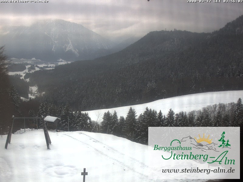 Archiv Foto Webcam Ruhpolding: Steinberg-Alm