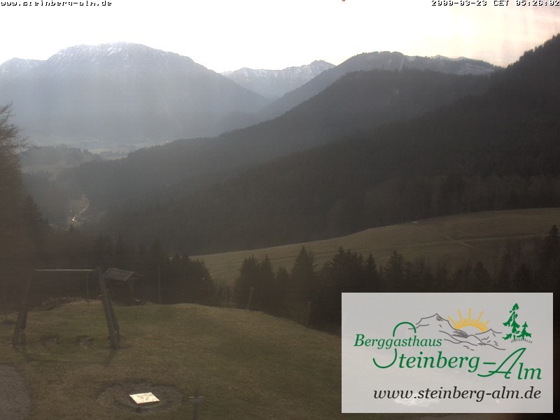 Archiv Foto Webcam Ruhpolding: Steinberg-Alm