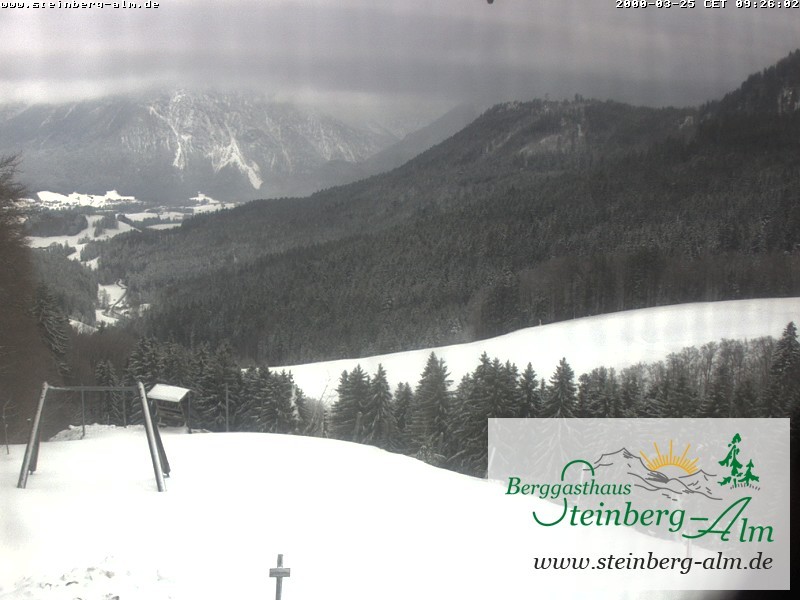 Archived image Webcam Mountain restaurant "Steinberg Alm"