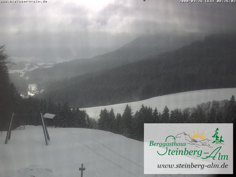Archiv Foto Webcam Ruhpolding: Steinberg-Alm