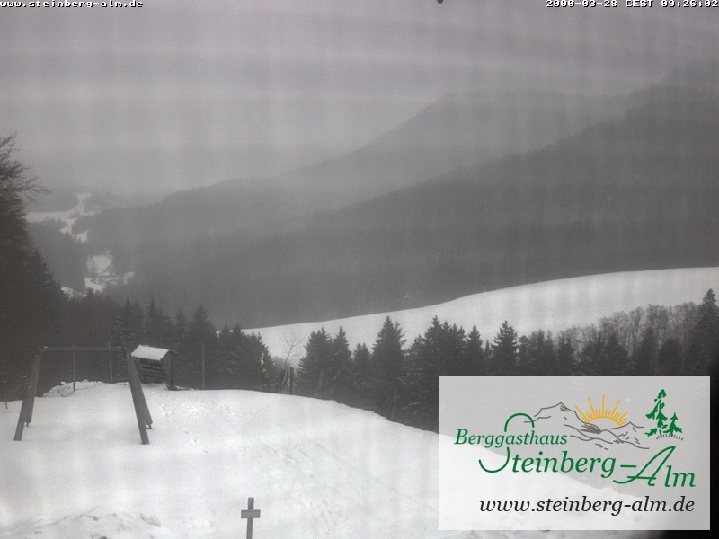 Archiv Foto Webcam Ruhpolding: Steinberg-Alm