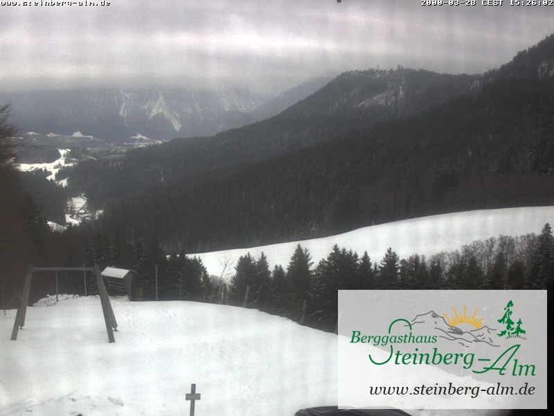 Archiv Foto Webcam Ruhpolding: Steinberg-Alm