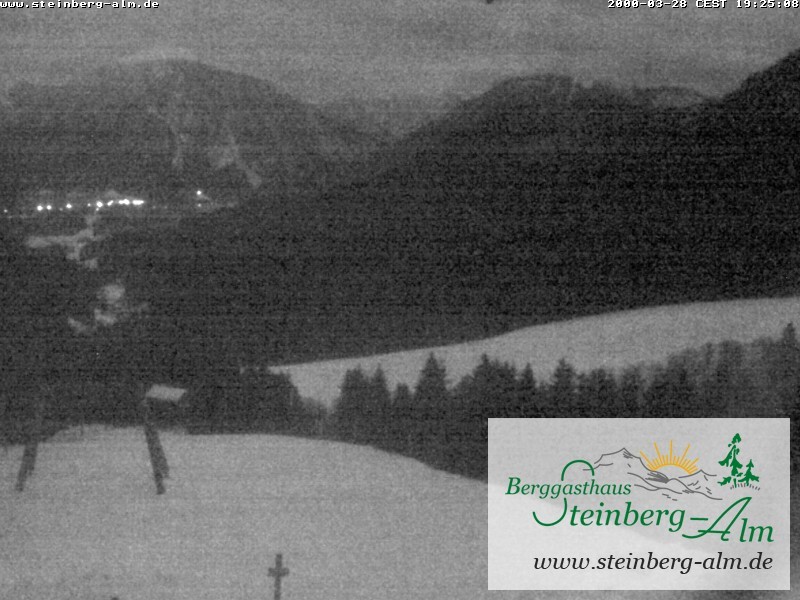 Archiv Foto Webcam Ruhpolding: Steinberg-Alm