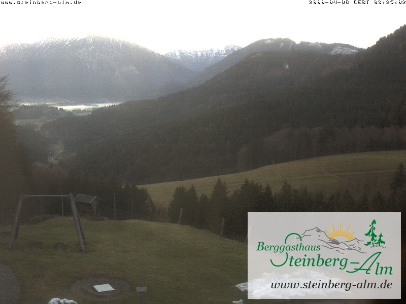 Archiv Foto Webcam Ruhpolding: Steinberg-Alm
