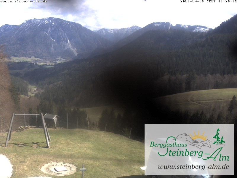 Archiv Foto Webcam Ruhpolding: Steinberg-Alm