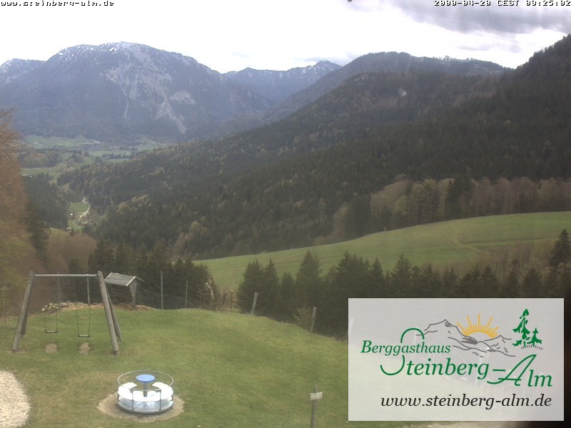 Archiv Foto Webcam Ruhpolding: Steinberg-Alm