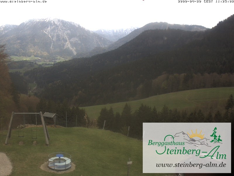 Archiv Foto Webcam Ruhpolding: Steinberg-Alm