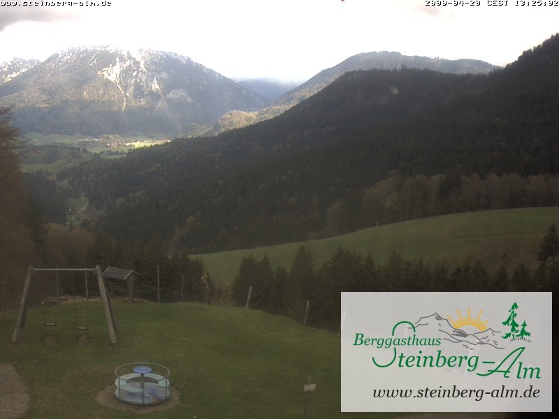Archiv Foto Webcam Ruhpolding: Steinberg-Alm