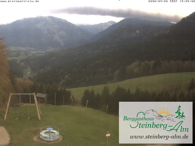 Archiv Foto Webcam Ruhpolding: Steinberg-Alm