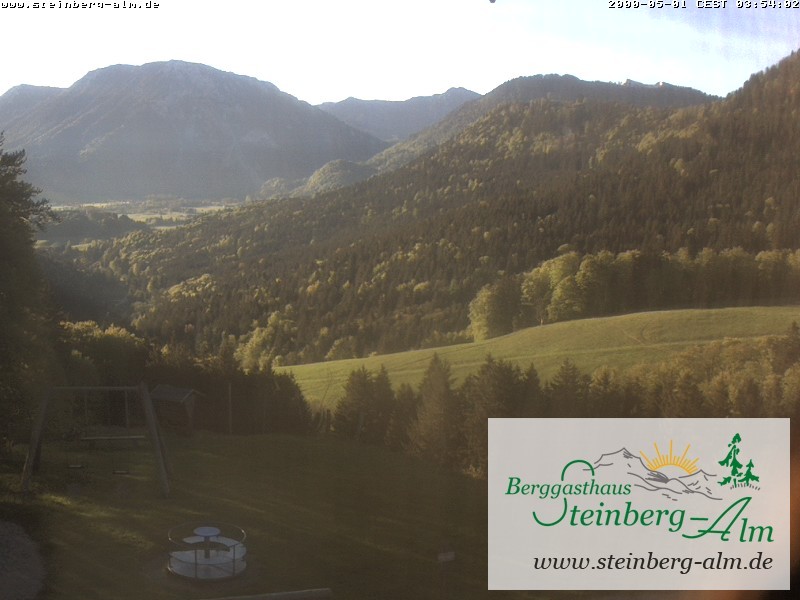 Archiv Foto Webcam Ruhpolding: Steinberg-Alm