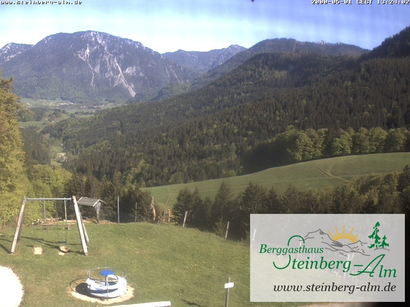 Archiv Foto Webcam Ruhpolding: Steinberg-Alm