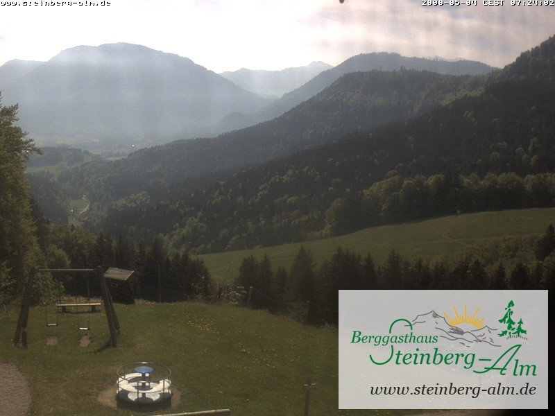 Archiv Foto Webcam Ruhpolding: Steinberg-Alm