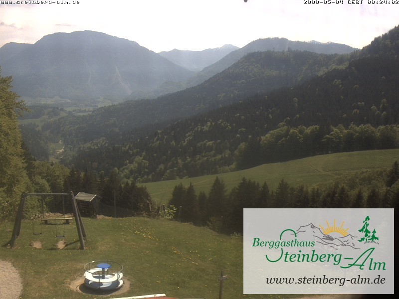 Archiv Foto Webcam Ruhpolding: Steinberg-Alm