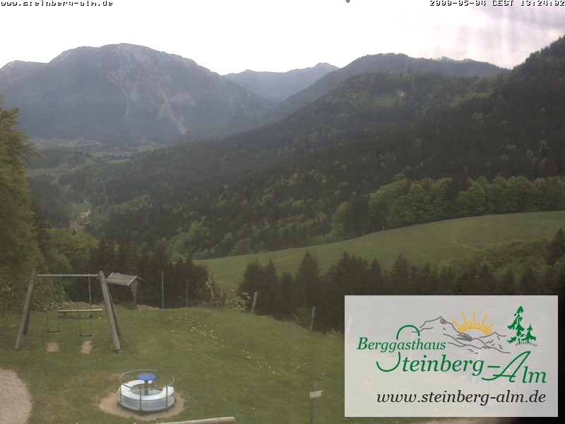 Archiv Foto Webcam Ruhpolding: Steinberg-Alm