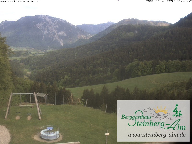 Archiv Foto Webcam Ruhpolding: Steinberg-Alm