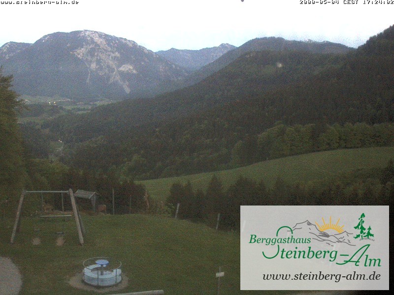 Archiv Foto Webcam Ruhpolding: Steinberg-Alm