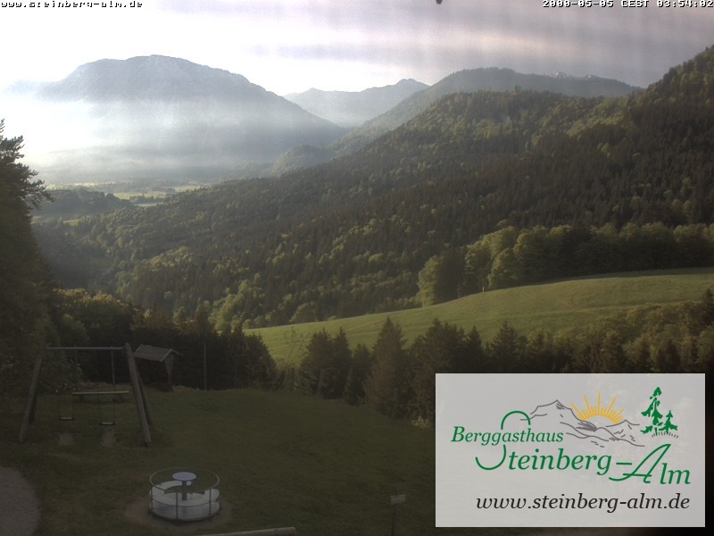 Archived image Webcam Mountain restaurant "Steinberg Alm"