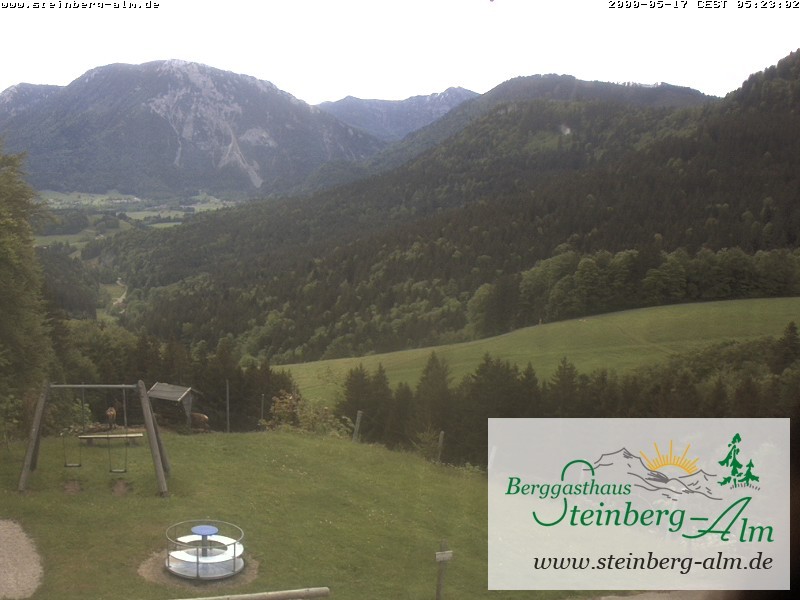 Archiv Foto Webcam Ruhpolding: Steinberg-Alm