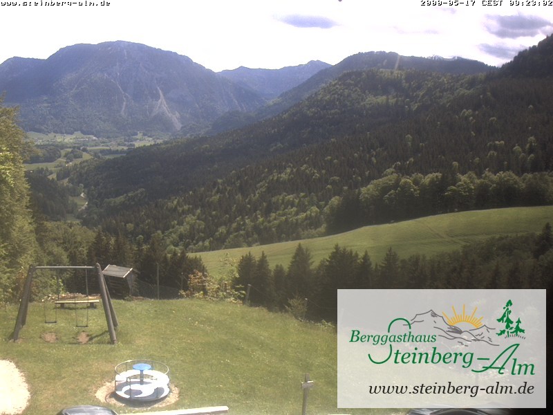 Archiv Foto Webcam Ruhpolding: Steinberg-Alm