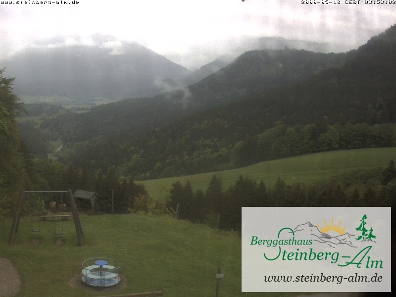 Archiv Foto Webcam Ruhpolding: Steinberg-Alm