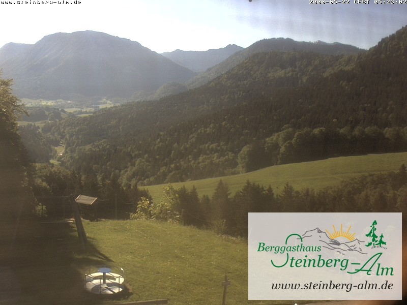 Archiv Foto Webcam Ruhpolding: Steinberg-Alm