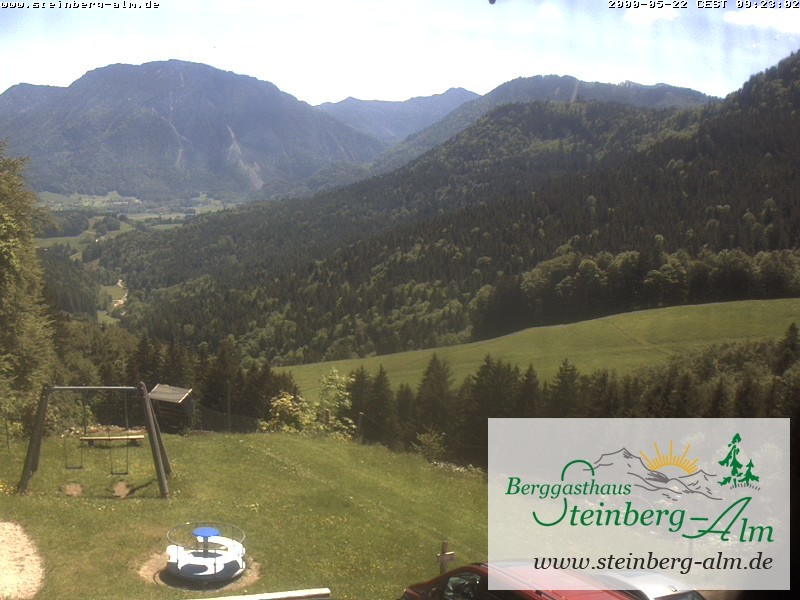 Archiv Foto Webcam Ruhpolding: Steinberg-Alm
