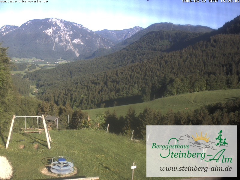 Archiv Foto Webcam Ruhpolding: Steinberg-Alm