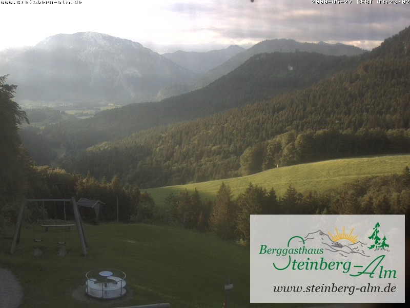 Archived image Webcam Mountain restaurant "Steinberg Alm"