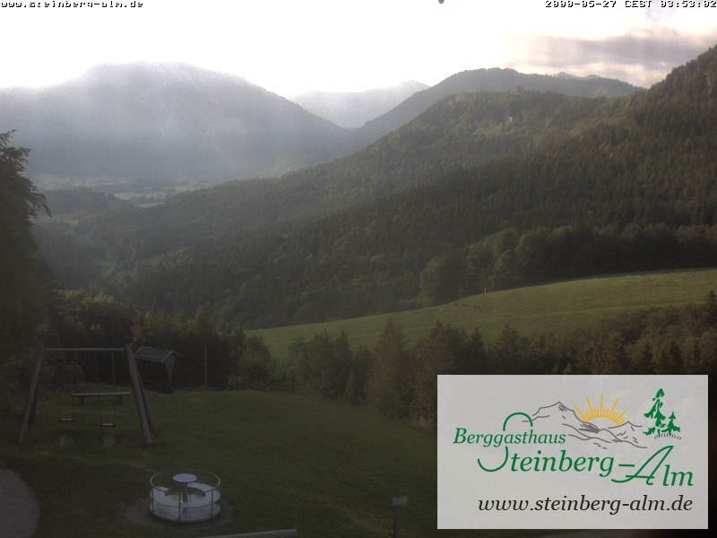 Archived image Webcam Mountain restaurant "Steinberg Alm"