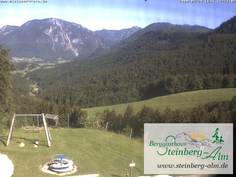 Archiv Foto Webcam Ruhpolding: Steinberg-Alm