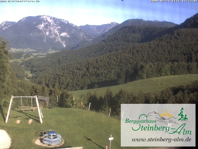 Archiv Foto Webcam Ruhpolding: Steinberg-Alm