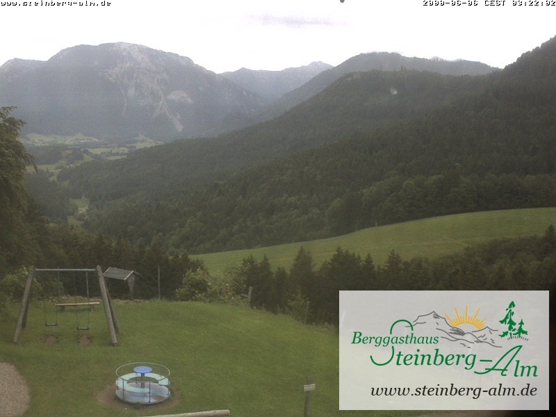 Archiv Foto Webcam Ruhpolding: Steinberg-Alm