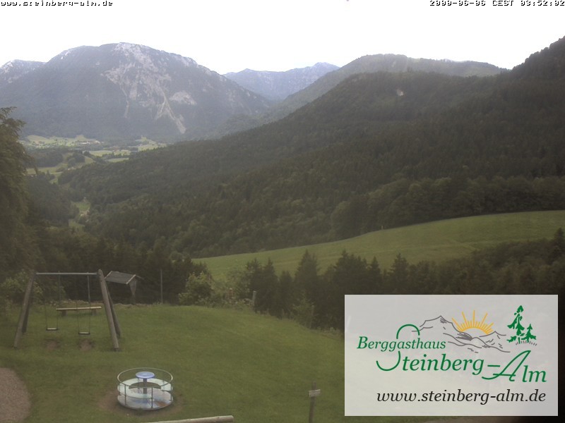 Archiv Foto Webcam Ruhpolding: Steinberg-Alm