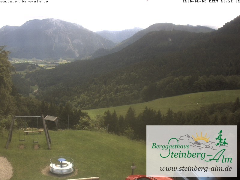 Archiv Foto Webcam Ruhpolding: Steinberg-Alm