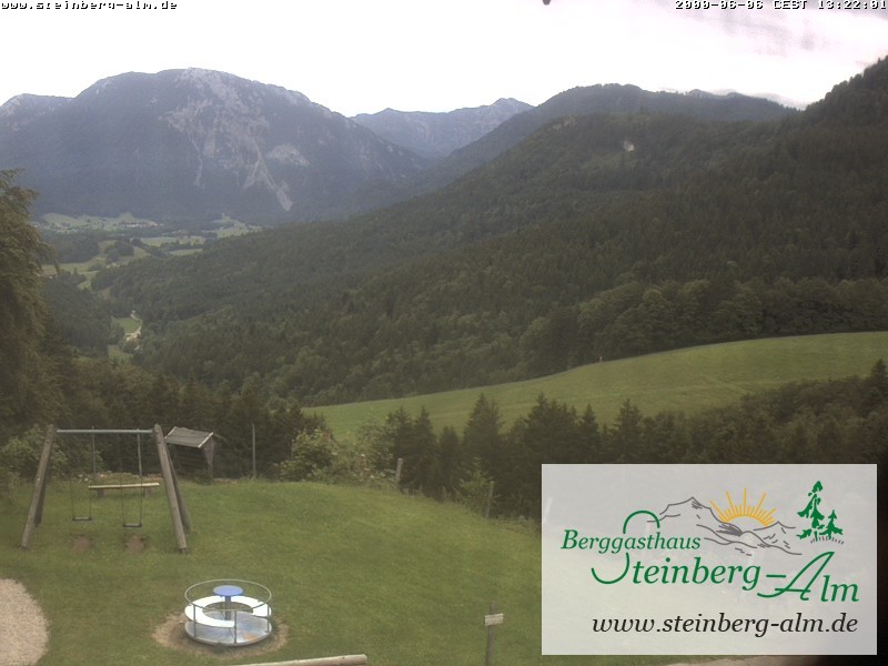 Archiv Foto Webcam Ruhpolding: Steinberg-Alm