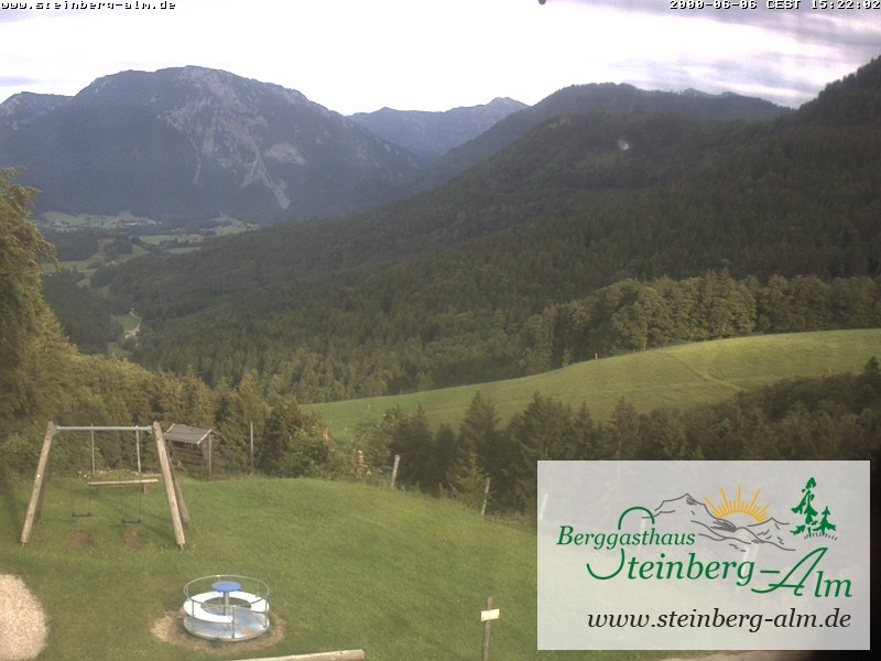 Archiv Foto Webcam Ruhpolding: Steinberg-Alm