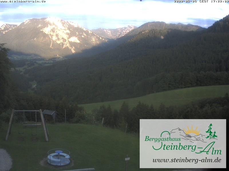Archiv Foto Webcam Ruhpolding: Steinberg-Alm