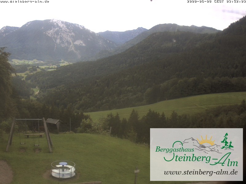 Archiv Foto Webcam Ruhpolding: Steinberg-Alm