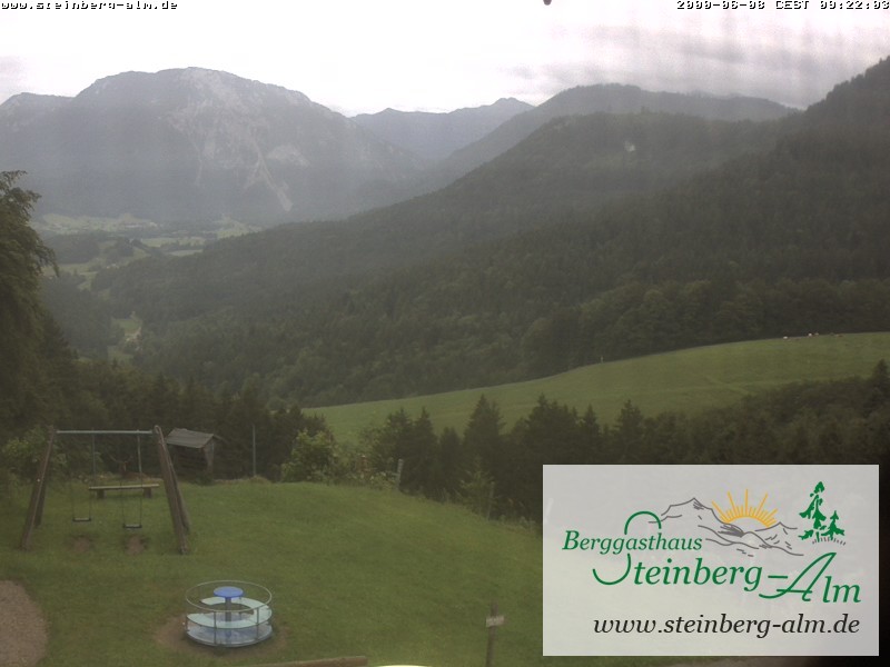 Archiv Foto Webcam Ruhpolding: Steinberg-Alm