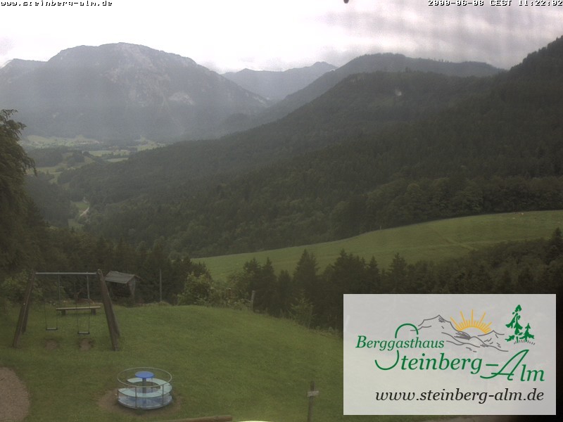 Archiv Foto Webcam Ruhpolding: Steinberg-Alm