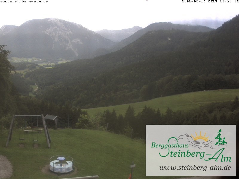 Archiv Foto Webcam Ruhpolding: Steinberg-Alm
