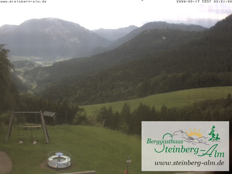 Archiv Foto Webcam Ruhpolding: Steinberg-Alm