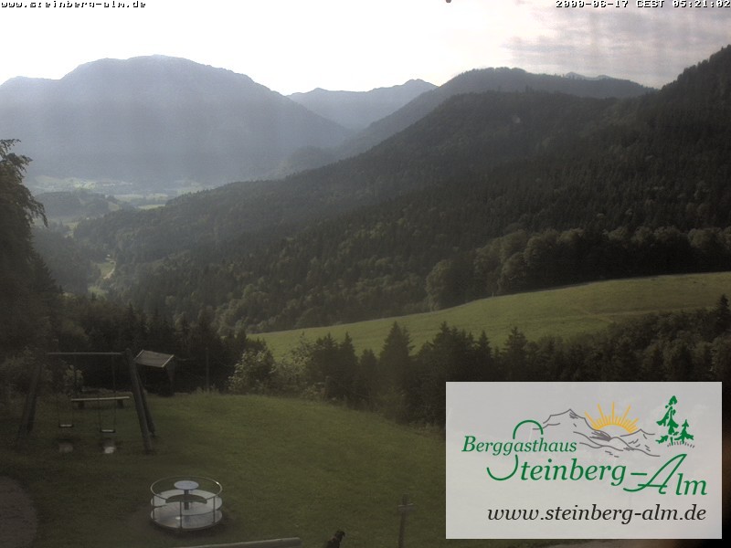 Archiv Foto Webcam Ruhpolding: Steinberg-Alm