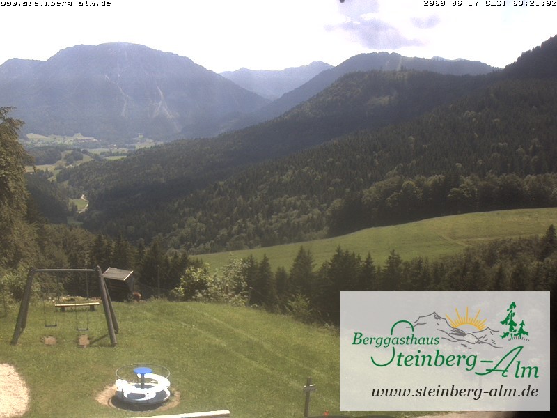 Archiv Foto Webcam Ruhpolding: Steinberg-Alm