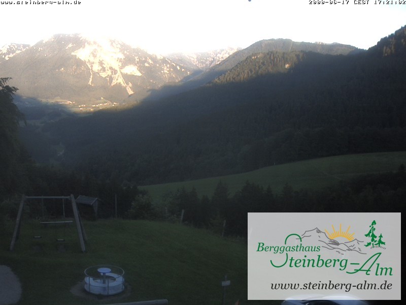 Archiv Foto Webcam Ruhpolding: Steinberg-Alm