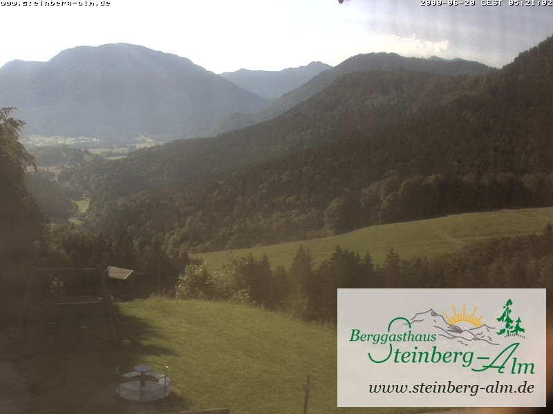 Archiv Foto Webcam Ruhpolding: Steinberg-Alm
