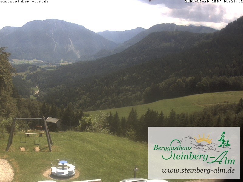 Archiv Foto Webcam Ruhpolding: Steinberg-Alm