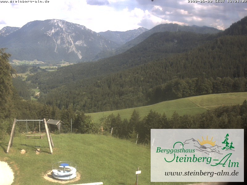 Archiv Foto Webcam Ruhpolding: Steinberg-Alm