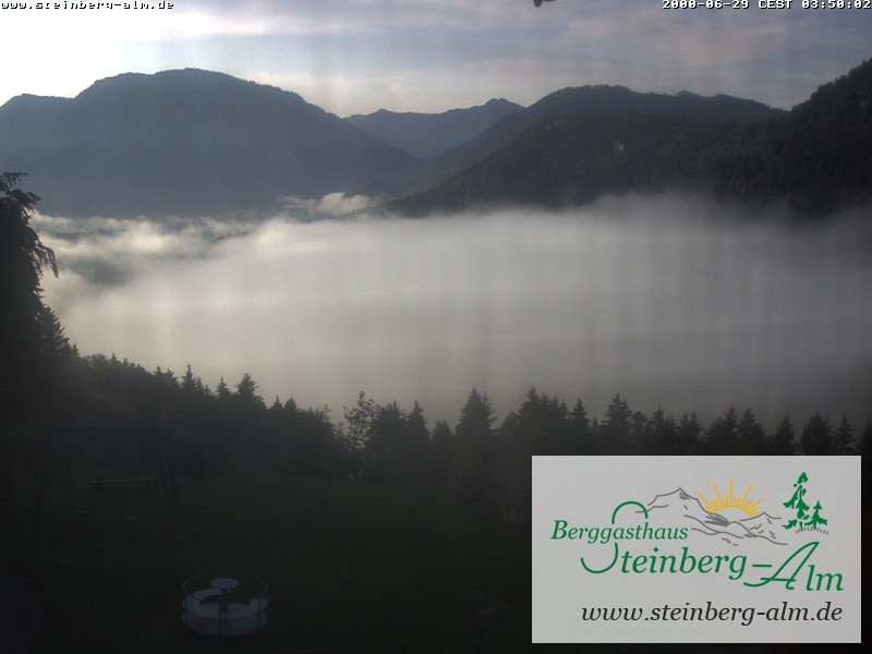 Archiv Foto Webcam Ruhpolding: Steinberg-Alm